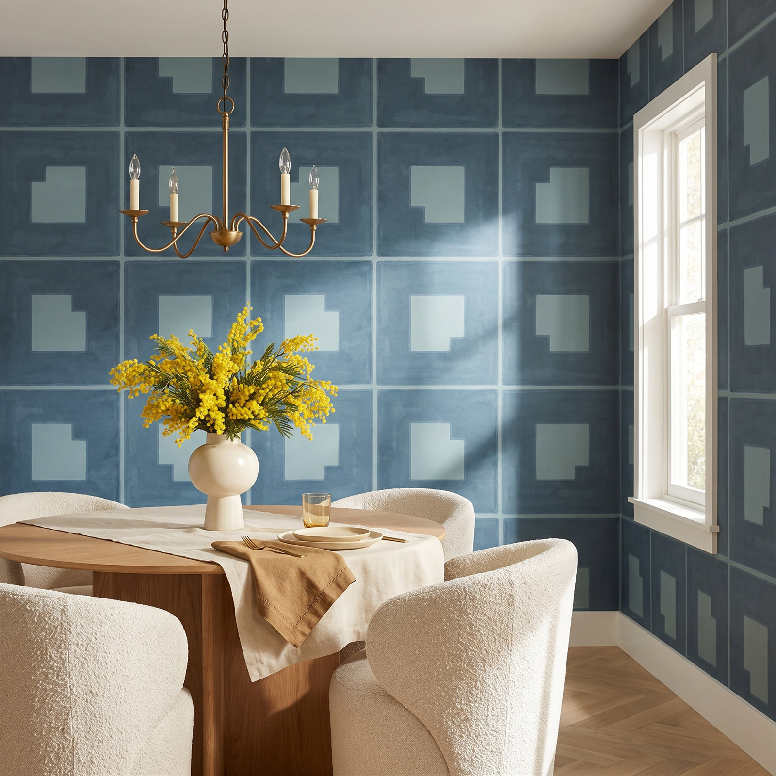 Backdrop Wallpaper Roll, Teal