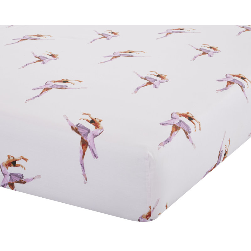 Ballerina Easy Care Fitted Sheet, Double (4'6)