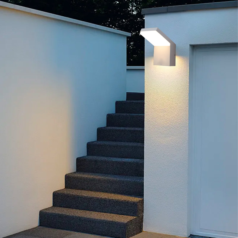 Applique murale d'extérieur à DEL, Blanc / Blanc, 277