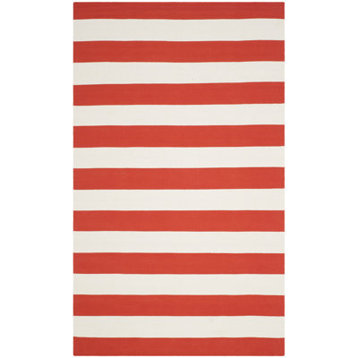 Westerlund Hand Woven Cotton Striped Rug