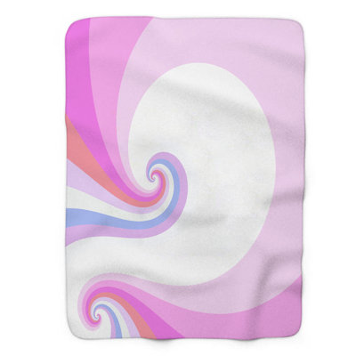 Motif Groovy - 1 pièce Sherpa Premium