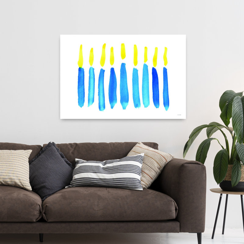 Art contemporain, art contemporain abstrait, H 32 po x l 48 po