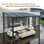 Hardtop Wall Mounted Lean To Gazebo Pergola For Patio-116273762-116273765