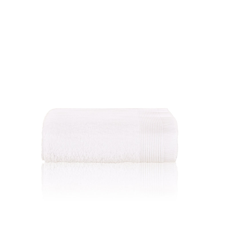 Hardee 4 Piece 100% Cotton Hand Towel Set, White