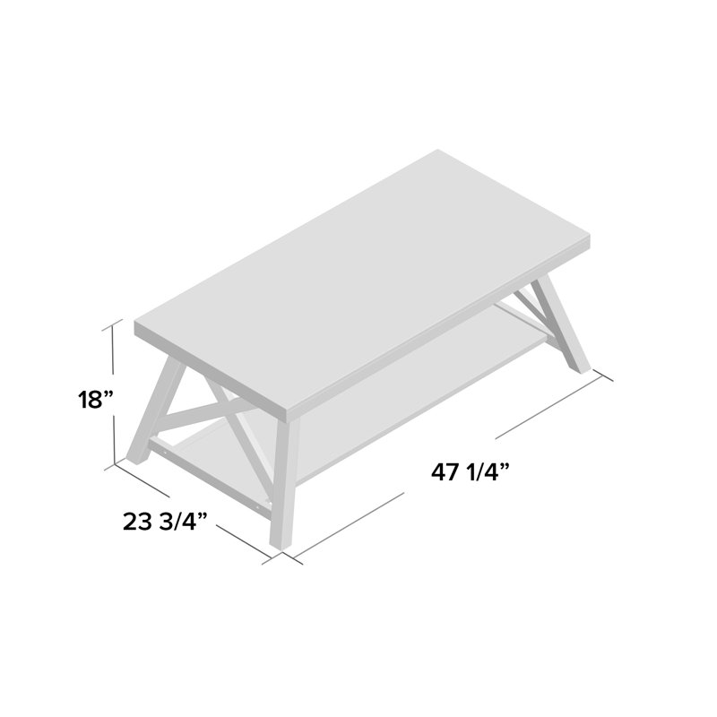Table basse avec rangement Brookneal