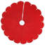 National Tree Company General Store Collection Scalloped Red Tree Skirt-722499255