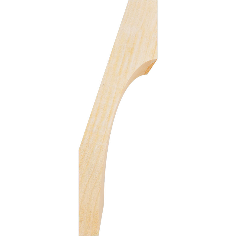 Attelle de genou Westlake, Sapin de Douglas, Scié brut, H 18 po x l 6 po x P 6 po