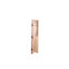 Solid Wood 6 Folding Screen, 82.8'' X 65'', In Natural Tone For Home Use Partition, Style With Hinges