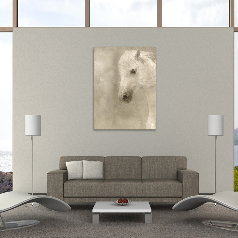 " White Main " by Kimberly Allen, 48" H x 36" W x 1.5" D