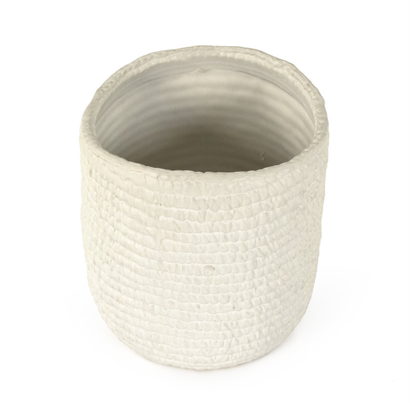 Mairead Ceramic Table Vase, White
