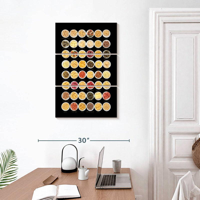 Yarlin Pasta Sampler, 32" H x 20" W