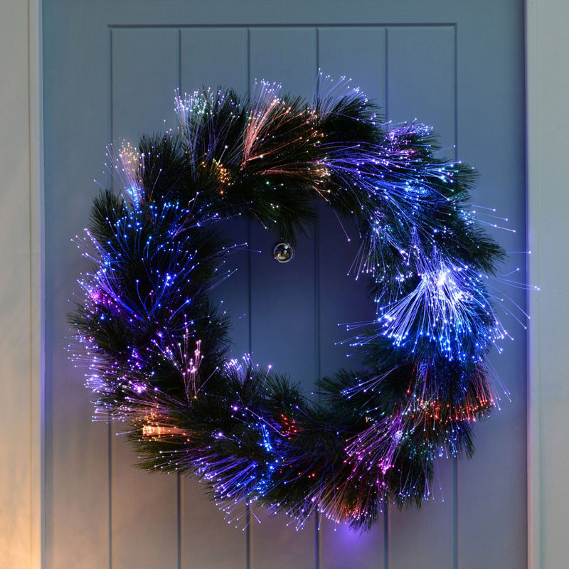 Lighted 60cm Wreath