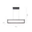 Cassundra 4 - Light Black LED Kitchen Island Pendant