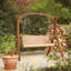 Balancelle en bois massif Katheryn-1022401625