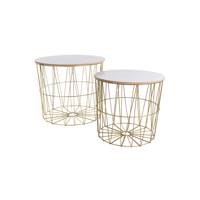 Bucks 2 Piece Side Table Set