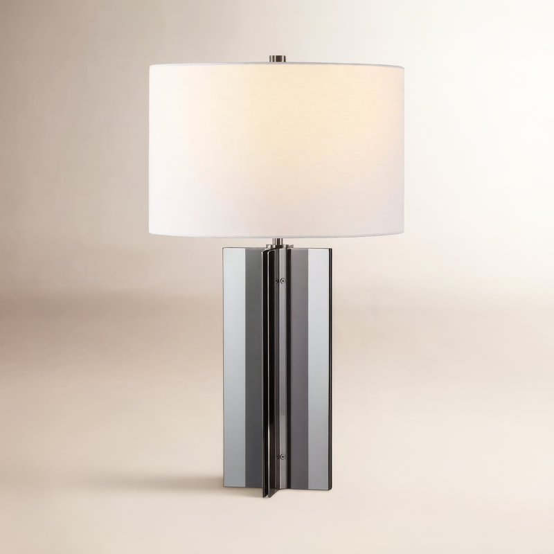 Cityside Metal Table Lamp, Nickel