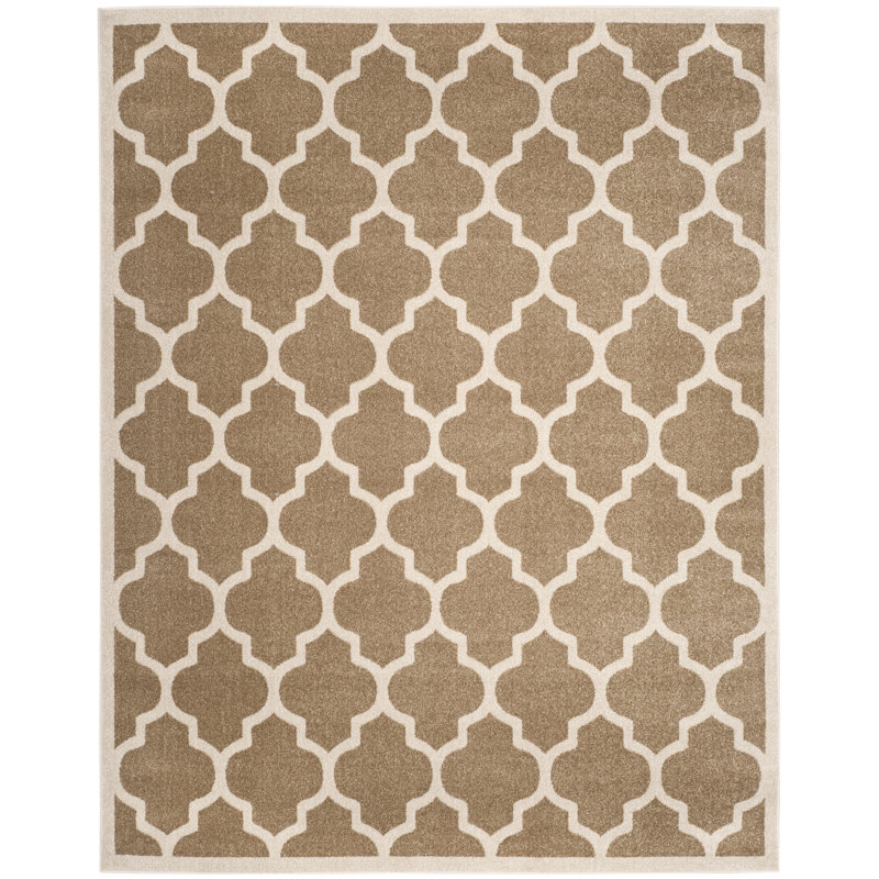 Amherst Performance Geometric Rug, Square 7'