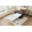 Canapé-lit escamotable avec matelas à mémoire de forme simple et deux ports USB pour les espaces de salon-373848037