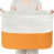 White/Orange