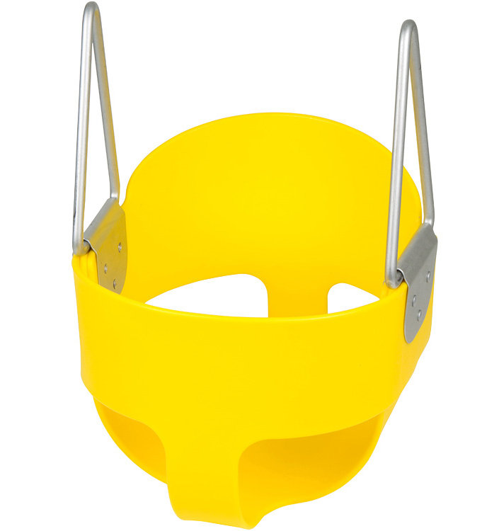 Highback Full Bucket Swing Swing Set Stuff Color: Yellow