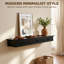 93 cm W Wall Mounted Shelving Unit-813117635