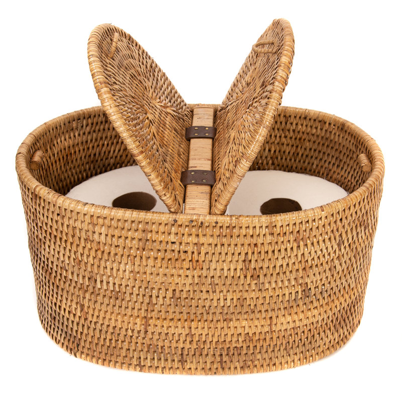 Bathroom Storage Container, Brown