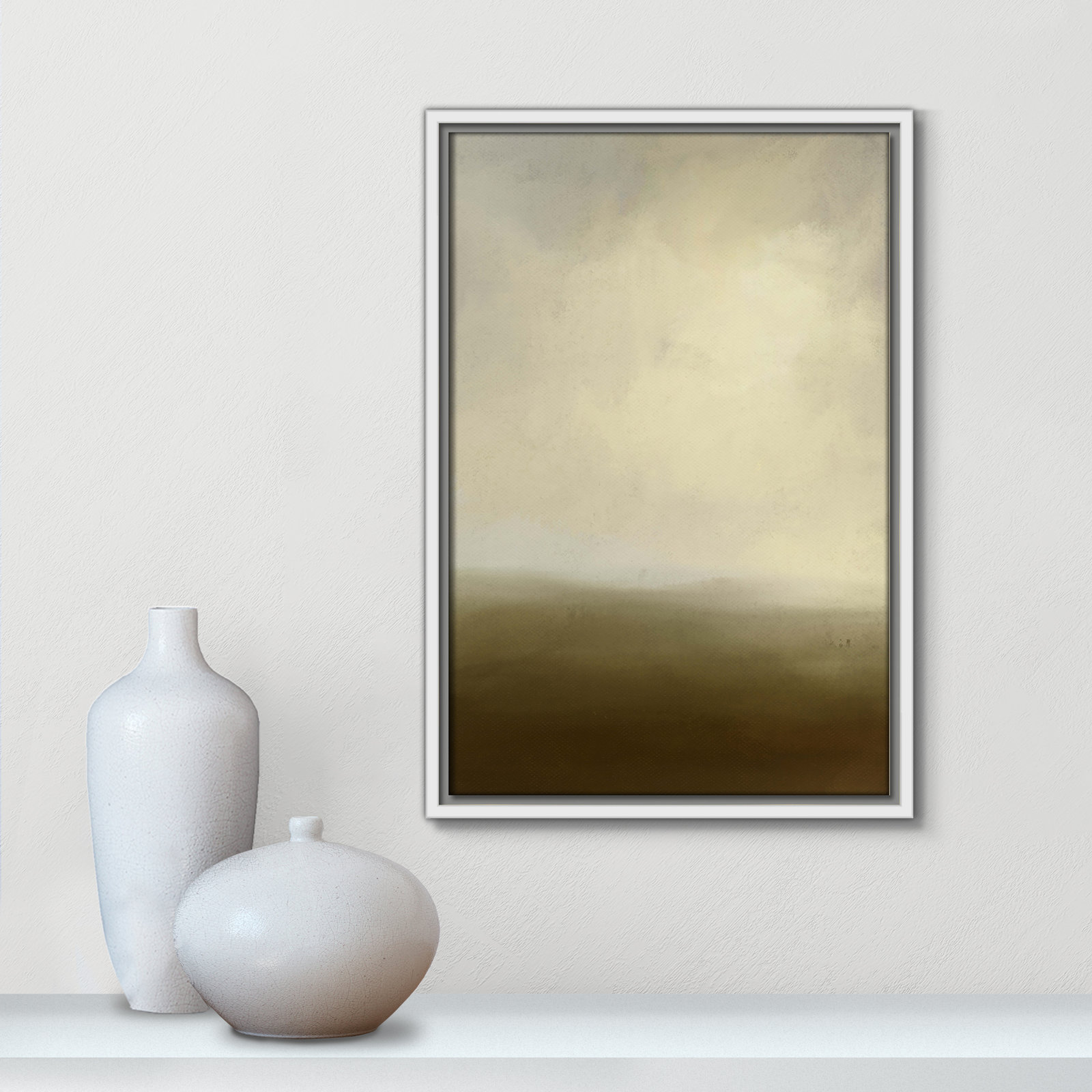 Macy "The Moors" Print, 13.5" W x 19.5" H, White