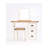 Mirabelle Dressing Table with Mirror-20586828
