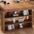 Burlywood Rectangular Solid Wood Executive Desk-522340428