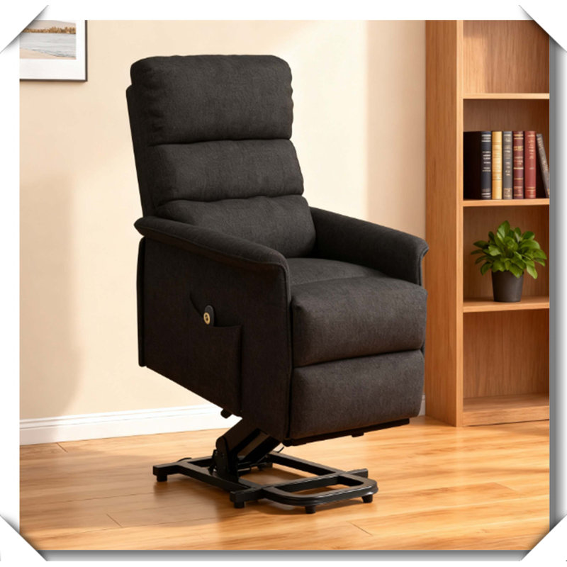 Fauteuil inclinable électrique lève-personne, Noir