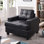 Fauteuil capitonné de 38 po de large Gilmore