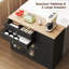 Buffet Farmhouse avec portes de grange