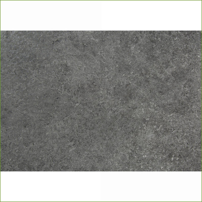 Élégante table basse en stratifié gris avec pieds en métal noir - pour le salon et amp; Chambre à coucher, poids léger Robuste