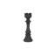 Small Cast Stone Rook Chess Sculpture-882639278