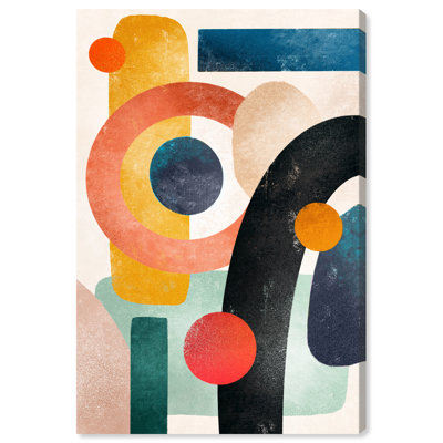 «Bright Shapes», reproduction d'impression sur toile