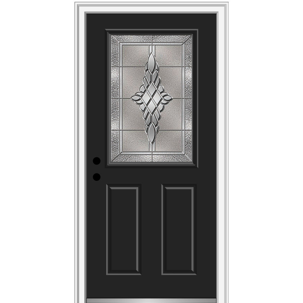 Grace 80'' Fiberglass Front Entry Doors MMI DOOR Door
