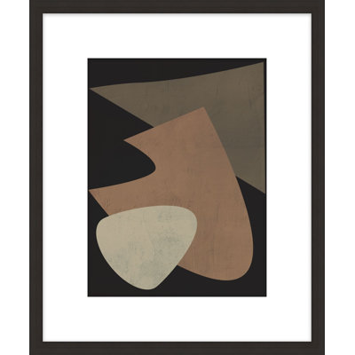 Texture And Shapes 4 Framed Graphic Art
