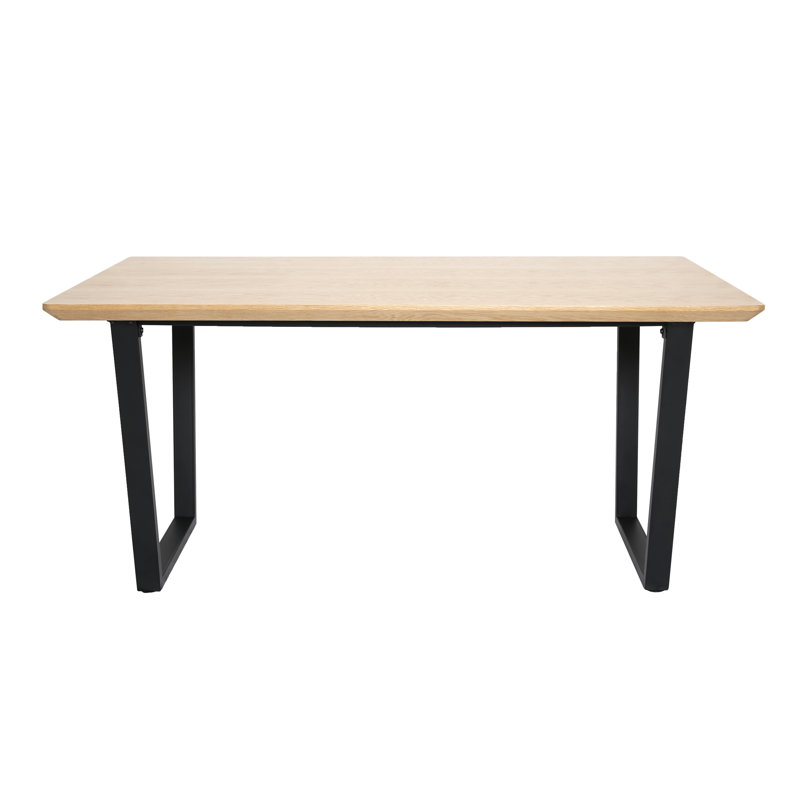 Asfand 160Cm Oak Veneer Dining Table