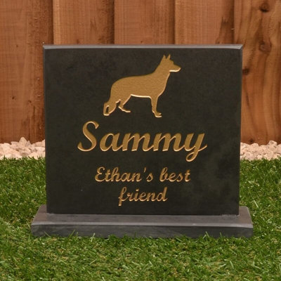 Jazlynn Stone Animals Memorial Plaque