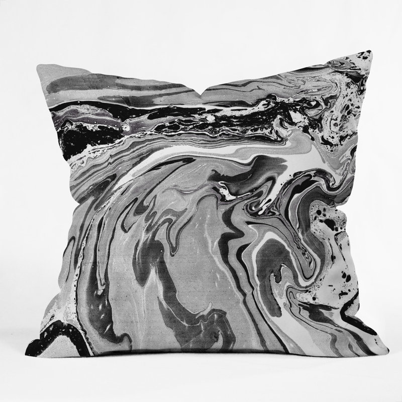 Coussin décoratif intérieur/extérieur monochrome amy sia