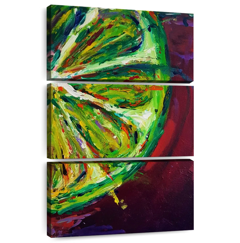 Yarlin Lime 2017, 65" H x 42" W