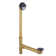 Kingston Brass Made To Match 21-Inch Brass Trip Lever Tub Waste and Overflow with Grid Strainer