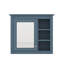 Armoire de rangement murale pour salle de bain, armoire à pharmacie 30 po x 28 po avec porte miroir et tablette interne réglable-738825199