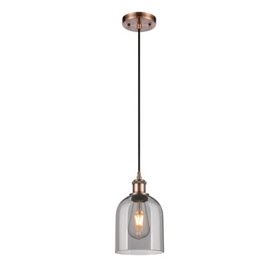 Ballston Anacaren 1 Light 6" Cord Hung Pendant-516-G558