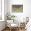 «Gold Forest On Gray», reproduction encadrée sur toile par Kate Bennett-611493049