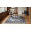 Tapis gris traditionnel captivant en laine noué à la main Jasmine-2067932273