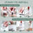 Toilet Seat Elongated With Slow Close Hinges, Four Bumpers Never Loosen And Easily Remove, Two Sets Of Parts, Plastic, White