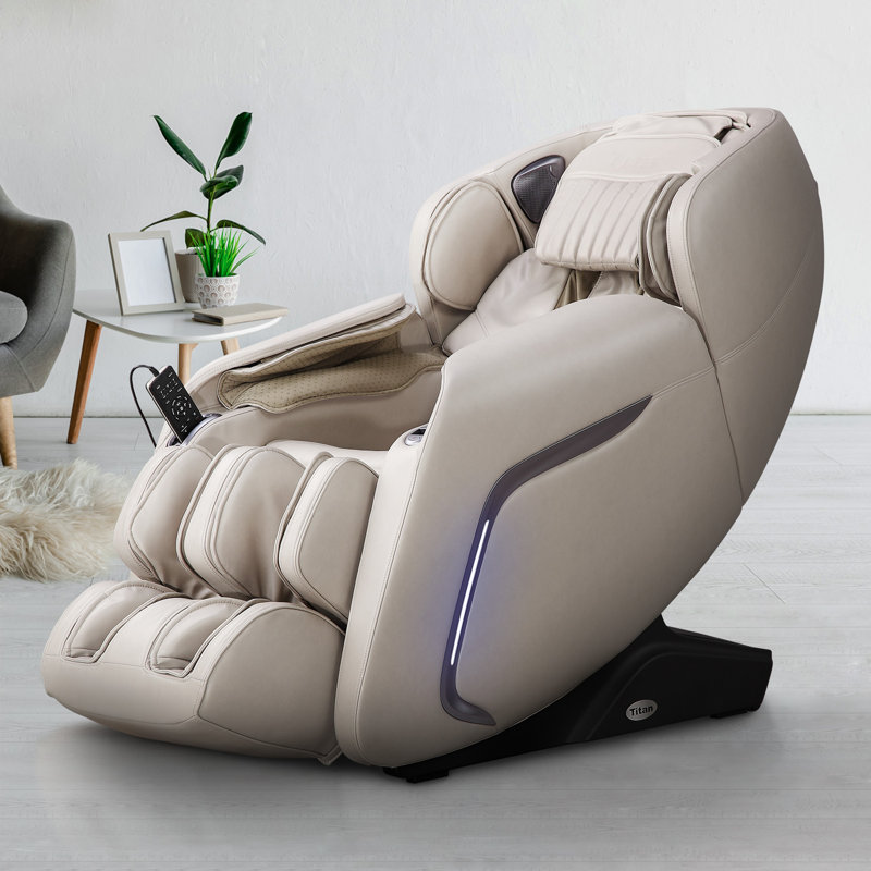 Fauteuil de massage TP Cosmo, Similicuir taupe, Taupe