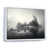 White Floater Framed