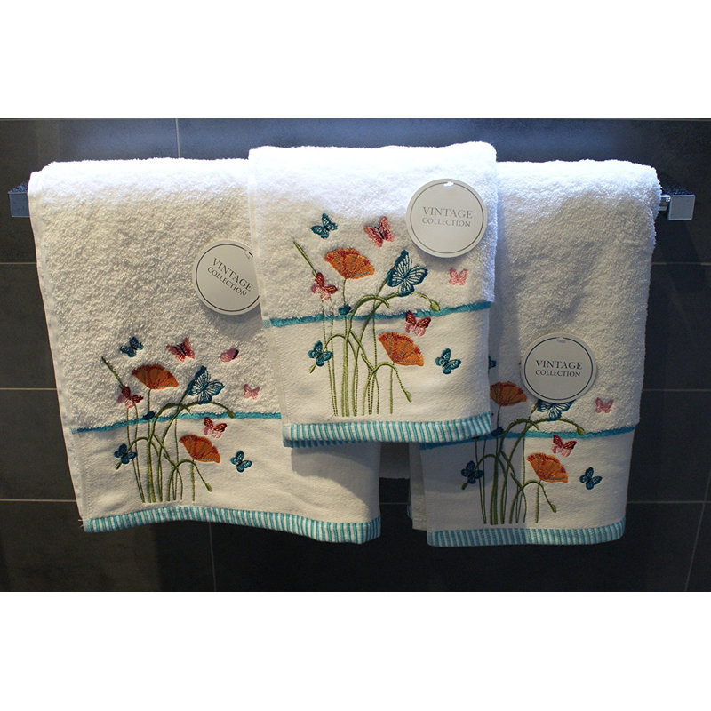 Butterfly 6 Piece Towel Bale